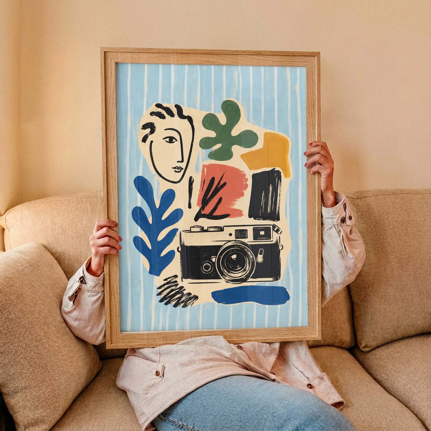 Camera Print For Home Office Decor
