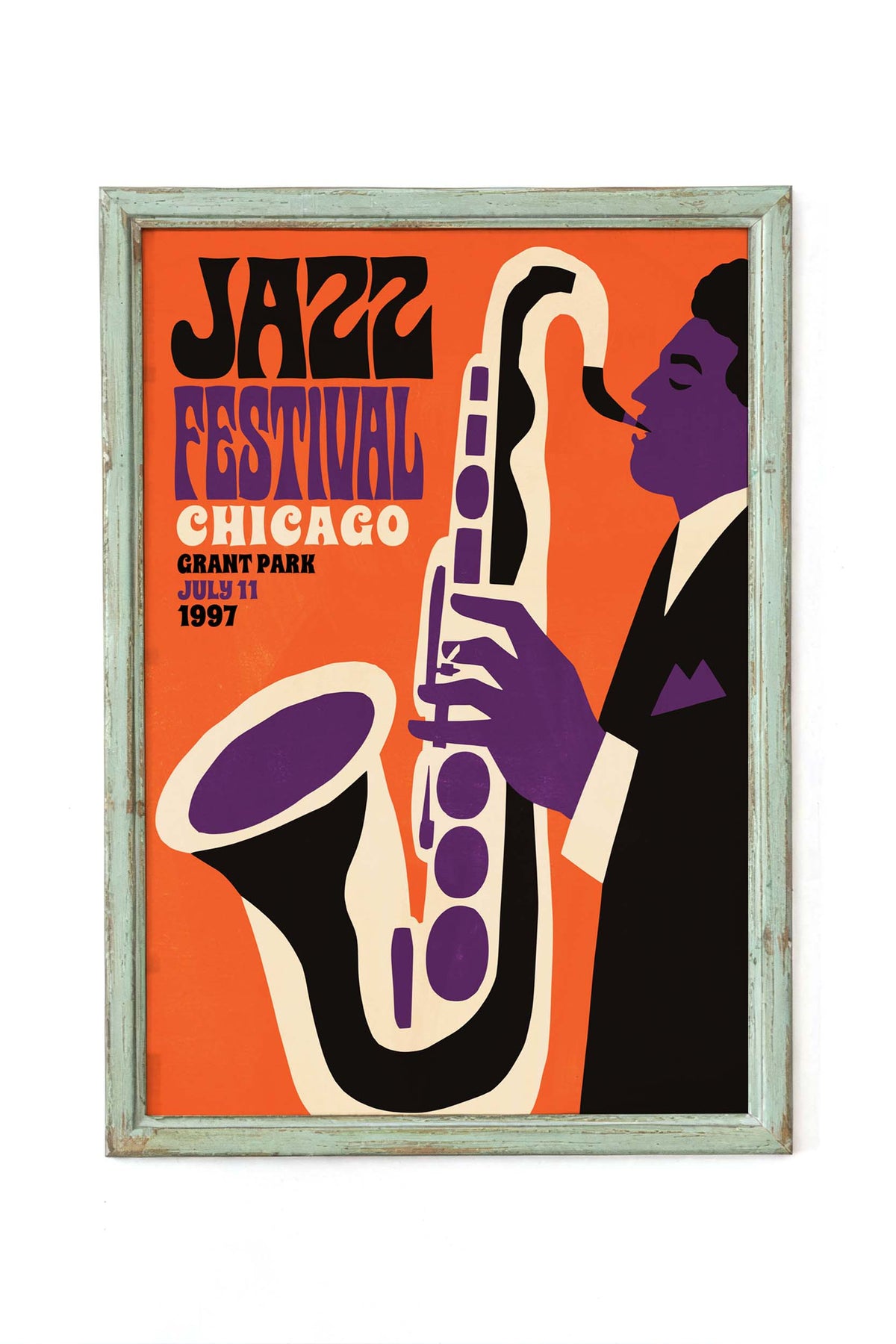Chicago Jazz Poster Print