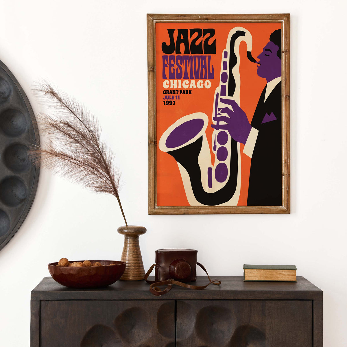Chicago Jazz Poster Print