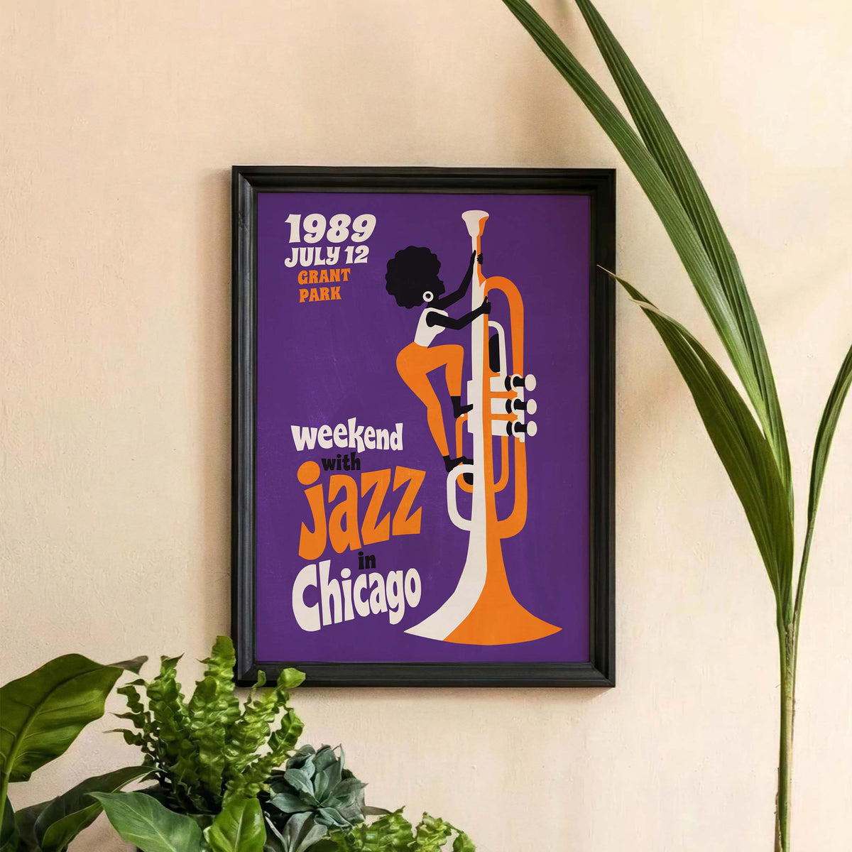 Chicago Jazz Festival Poster