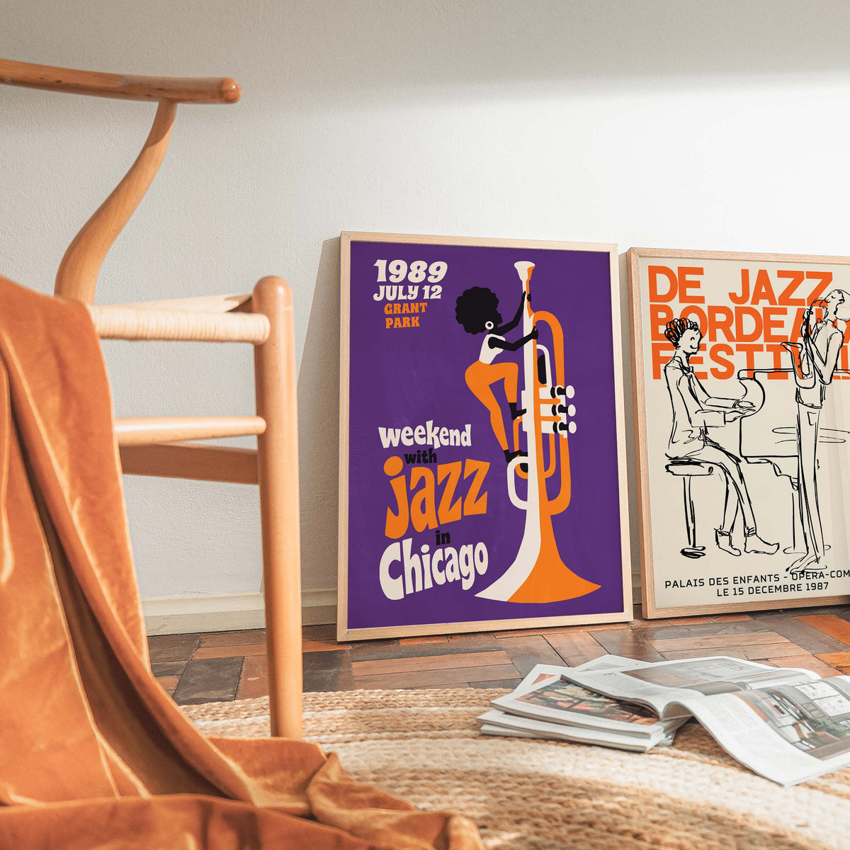 Chicago Jazz Festival Poster