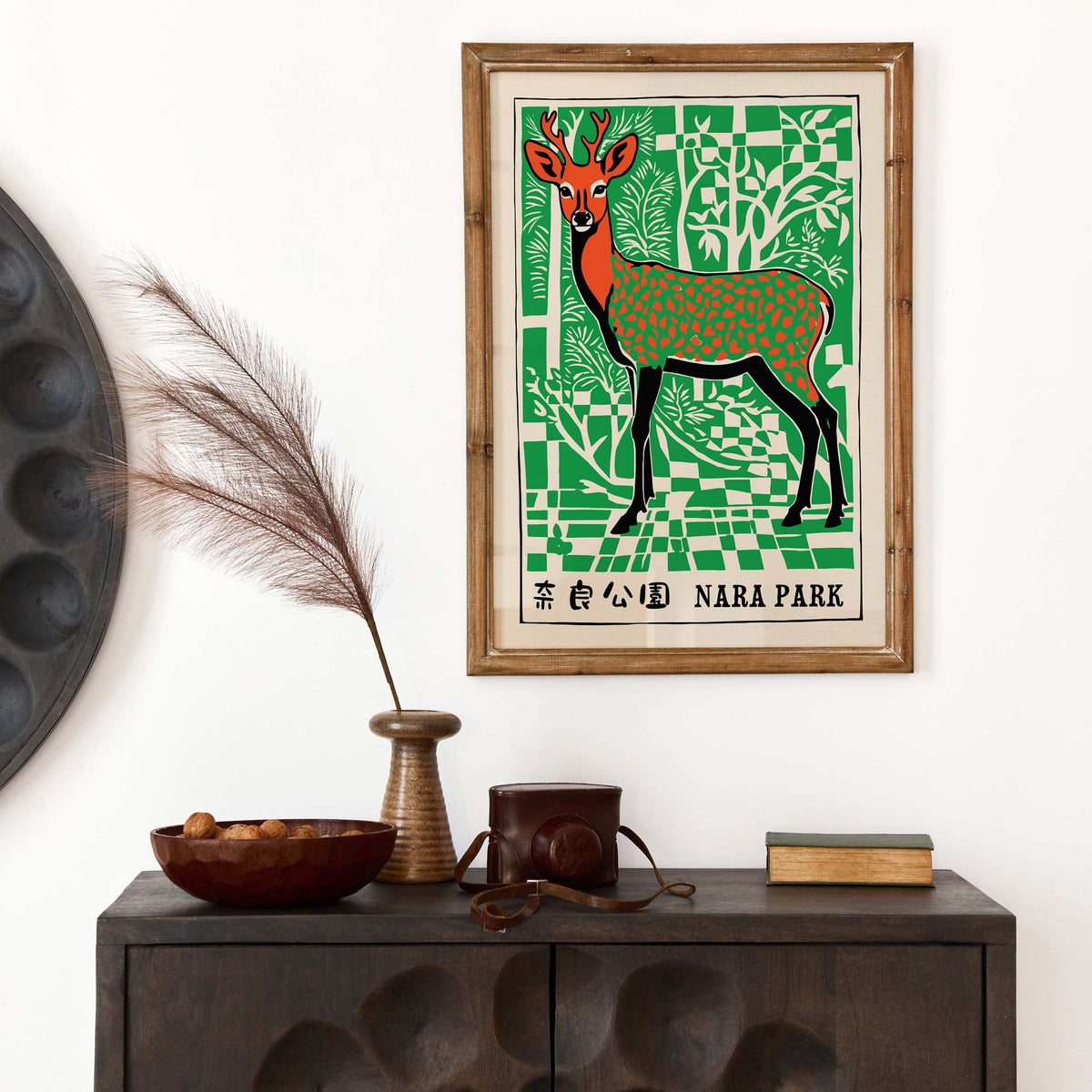 Nara Park Deer Wildlife Wall Art