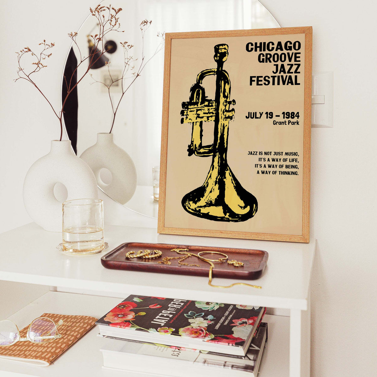 Chicago Groove Jazz Festival Poster