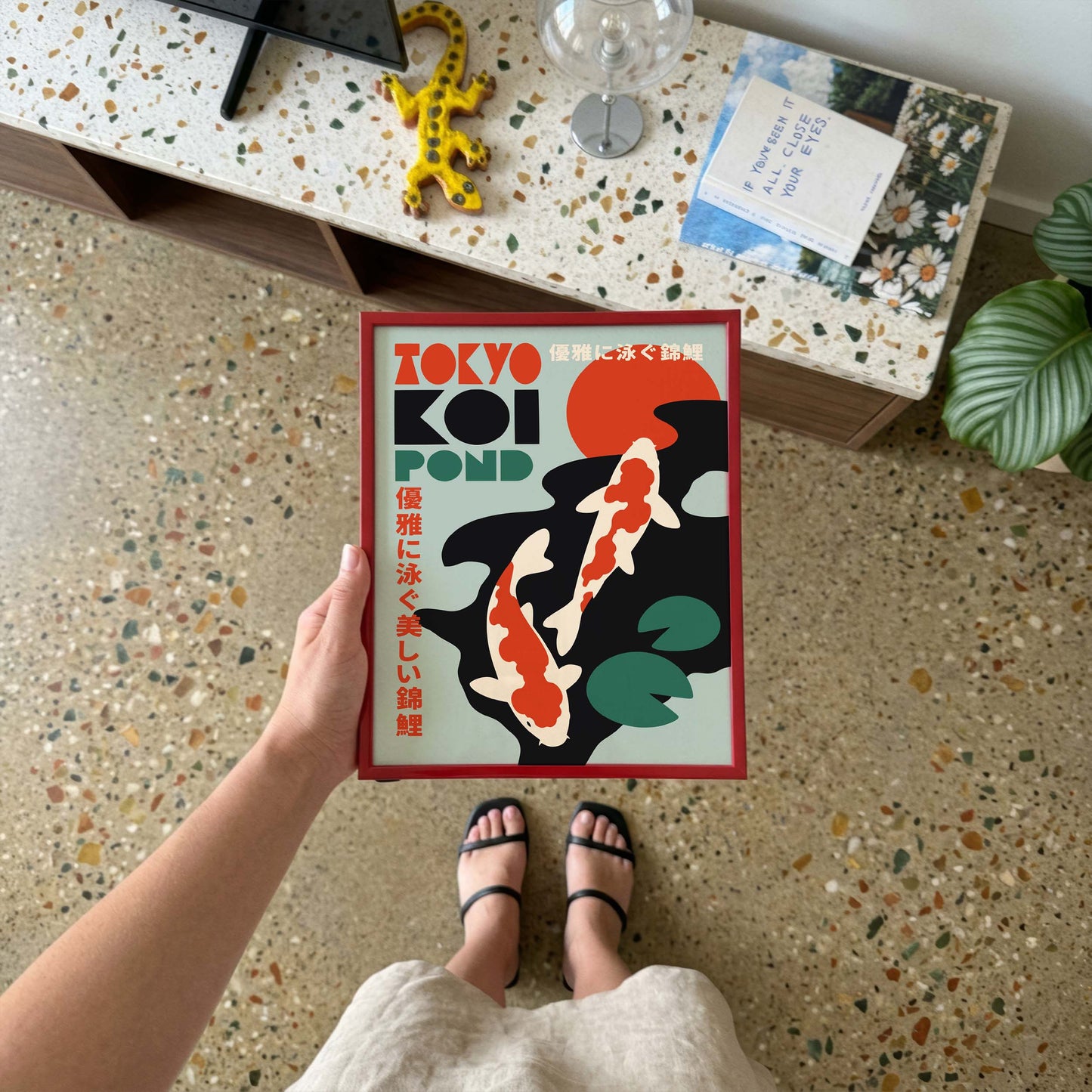 Koi Pond Zen Room Art