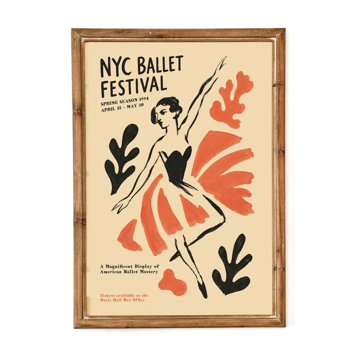 NYC Ballet Living Room Print