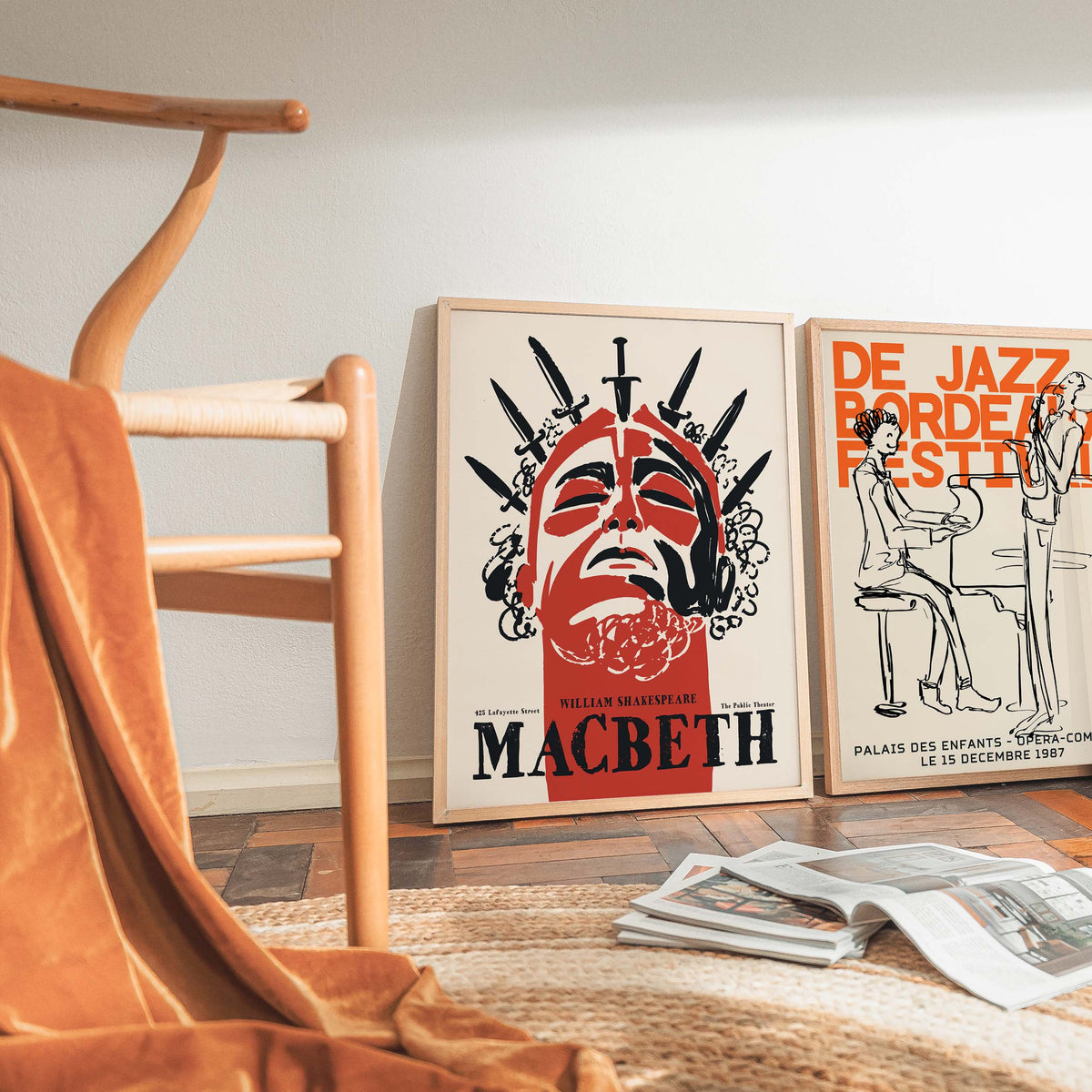 Macbeth Shakespeare Theater Poster