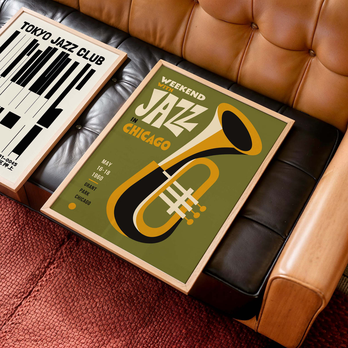 Jazz Chicago Tuba Wall Print