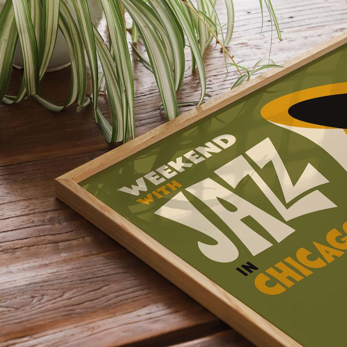 Jazz Chicago Tuba Wall Print