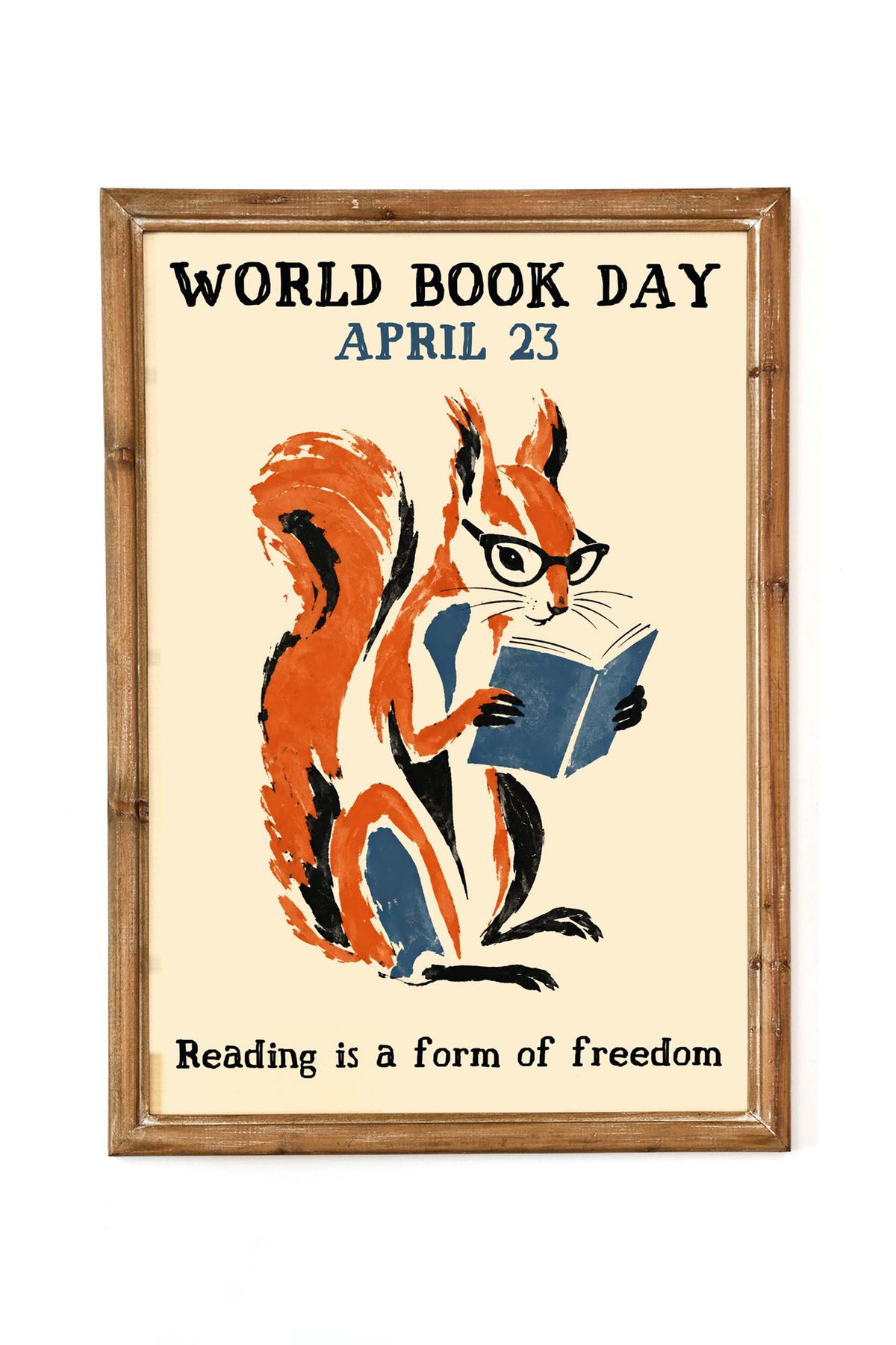 World Book Day Reading Poster