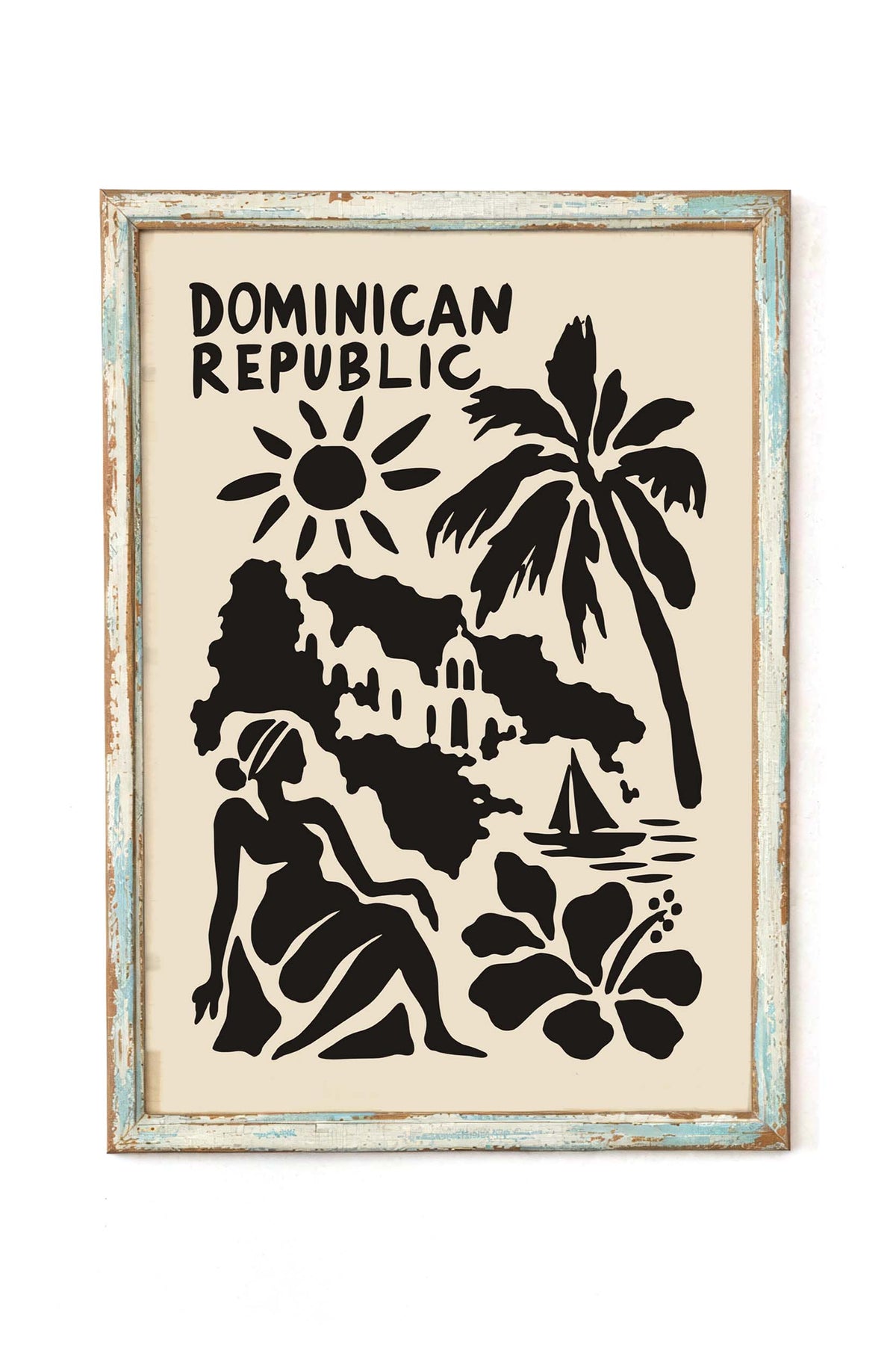 Dominican Republic Travel Wall Print