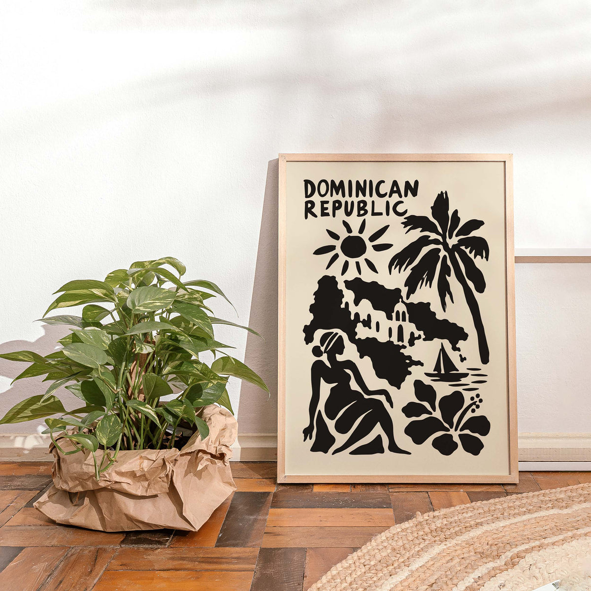 Dominican Republic Travel Wall Print