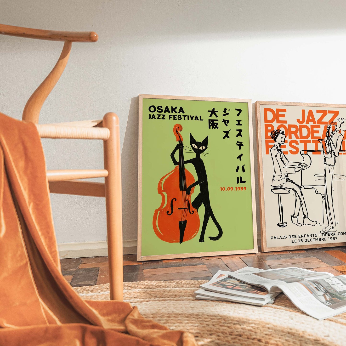 Osaka Jazz Festival Poster Print