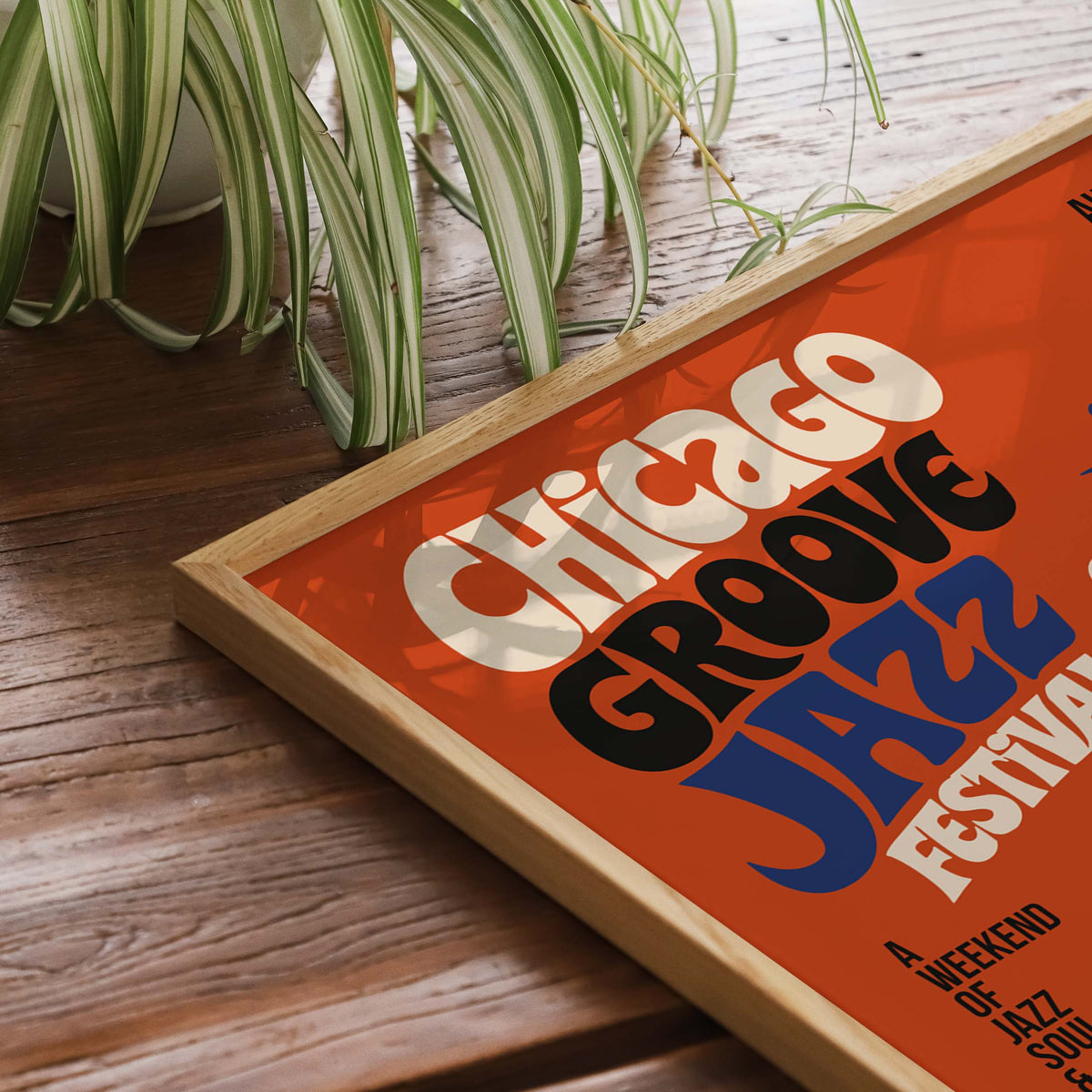 Chicago Groove Jazz Festival Poster