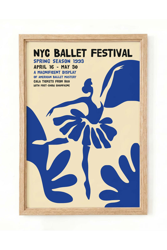 NYC Ballet Festival Poster
