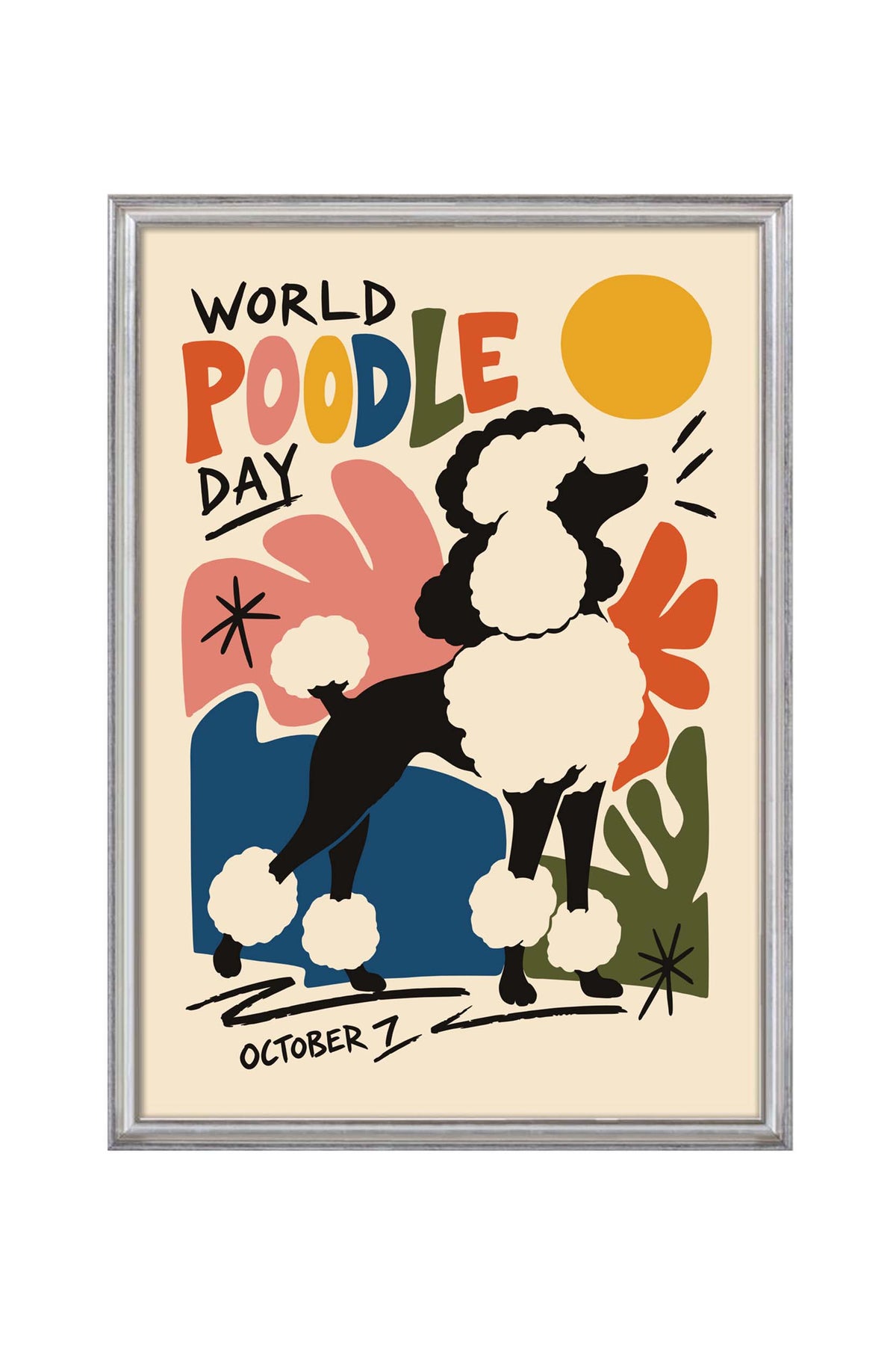 World Poodle Day Dog Poster