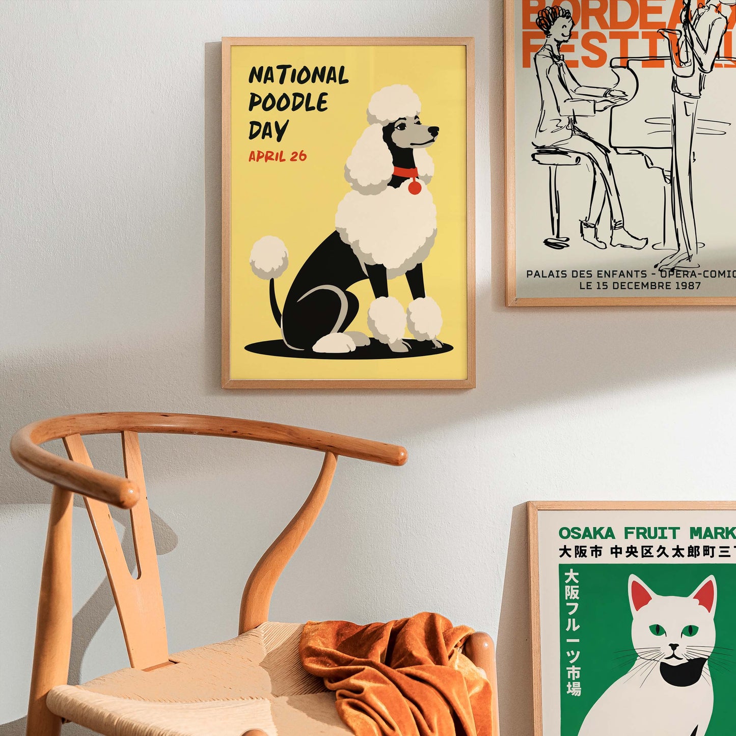 National Poodle Day Poster Nursery