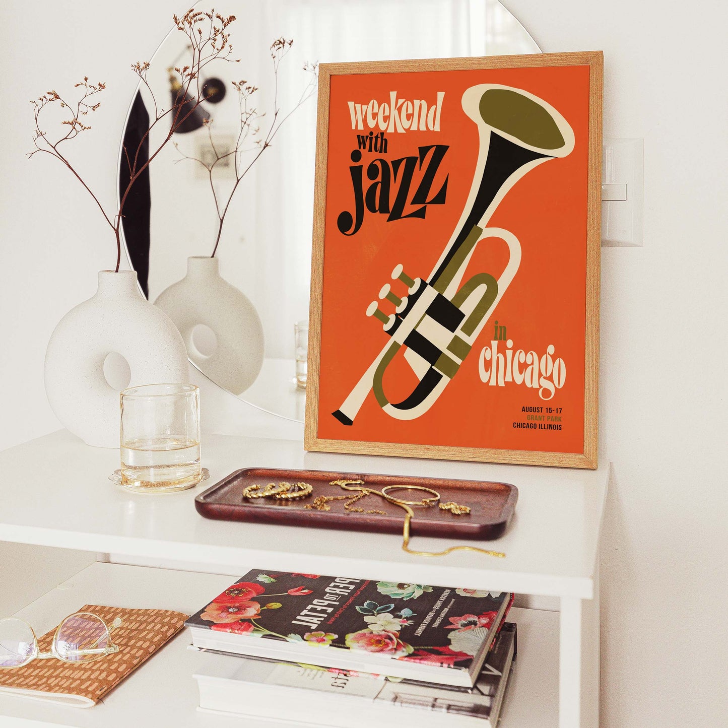 Chicago Weekend Jazz Poster