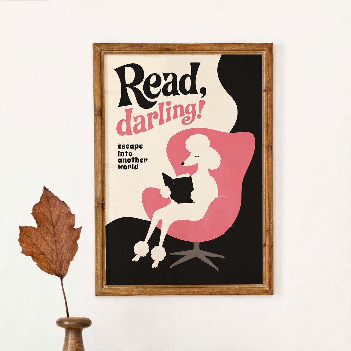 Read Darling Poodle Poster