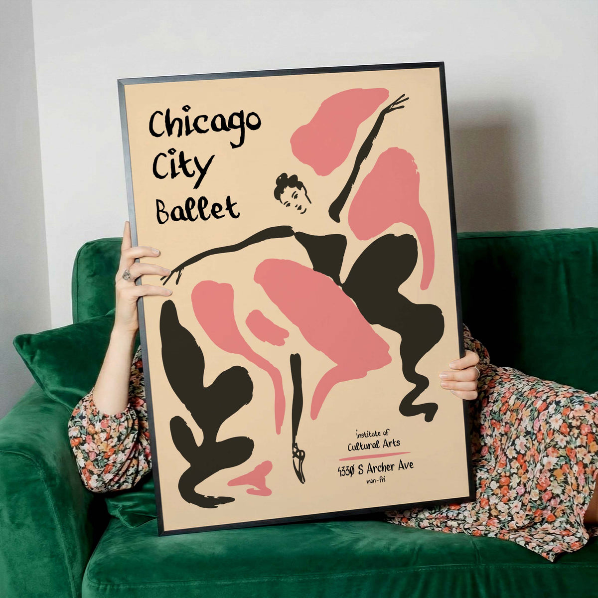Chicago Ballet Dance Poster