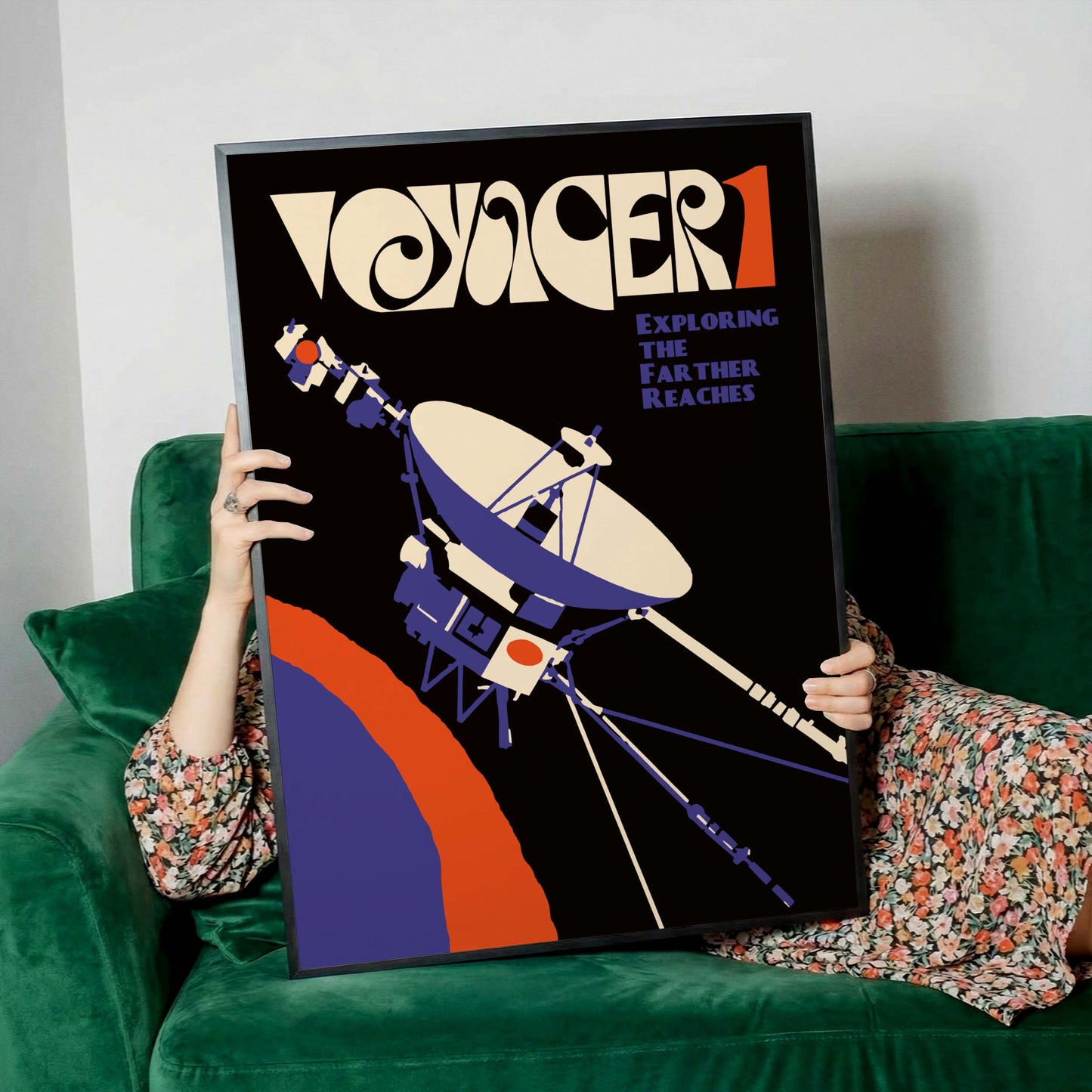 Voyager 1 Poster For Home Office Decor
