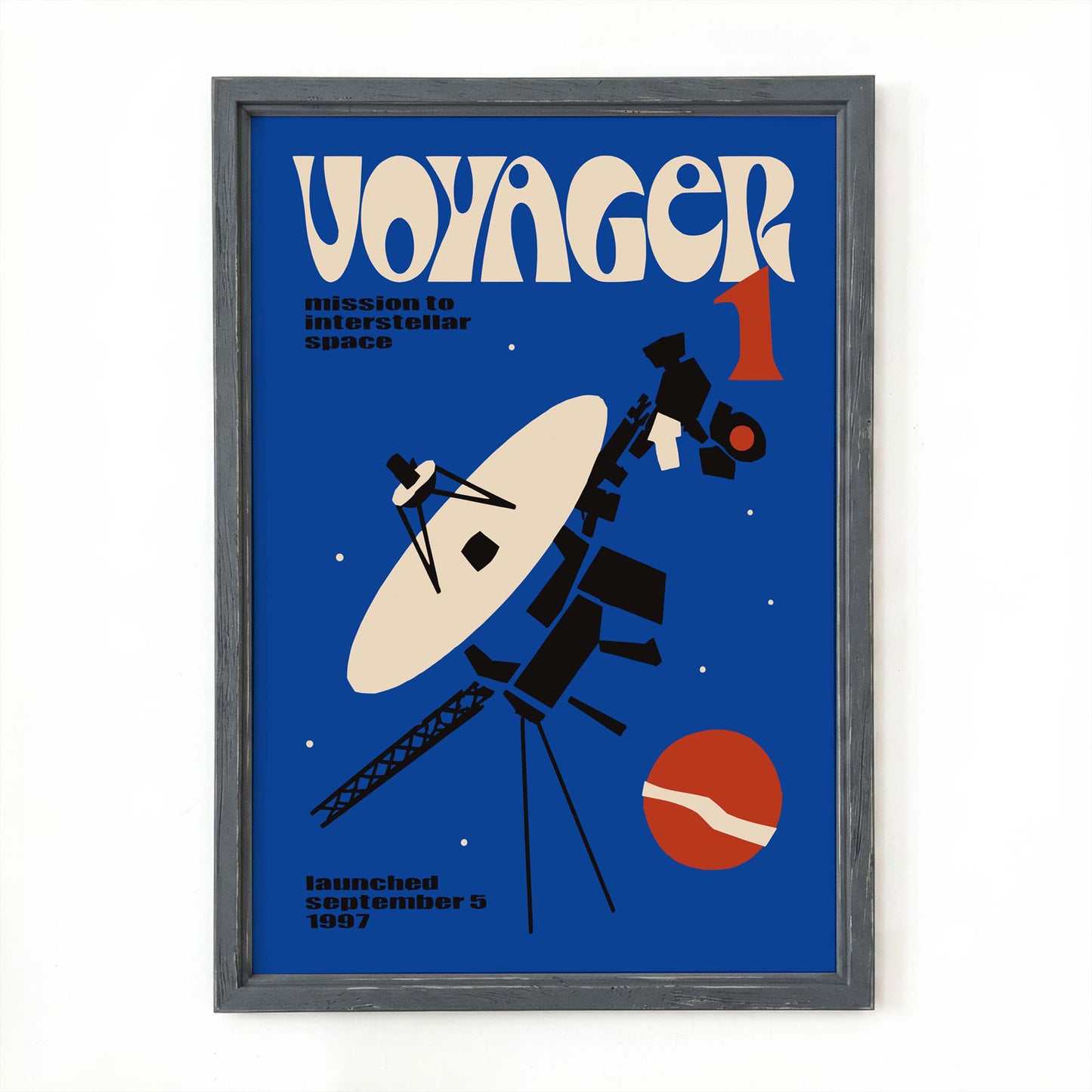Voyager 1 Print For Study Room Decor