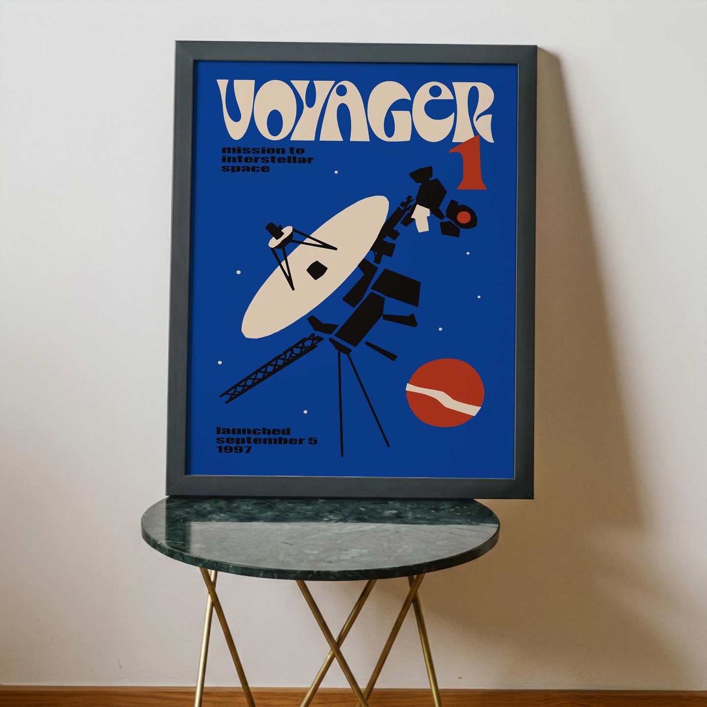 Voyager 1 Print For Study Room Decor