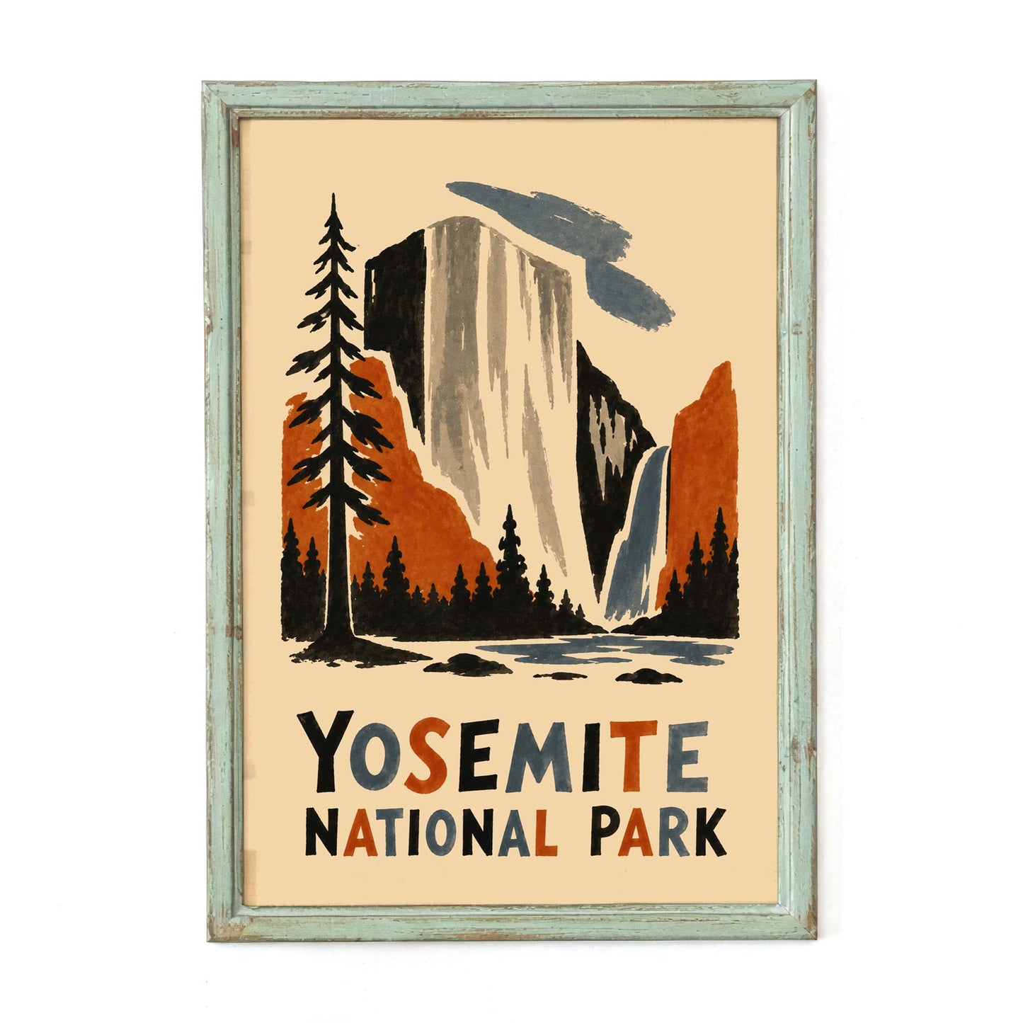 Yosemite National Park Poster Print
