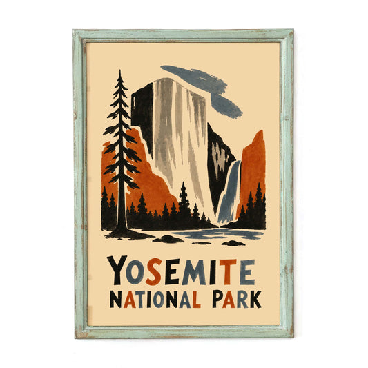 Yosemite National Park Poster Print