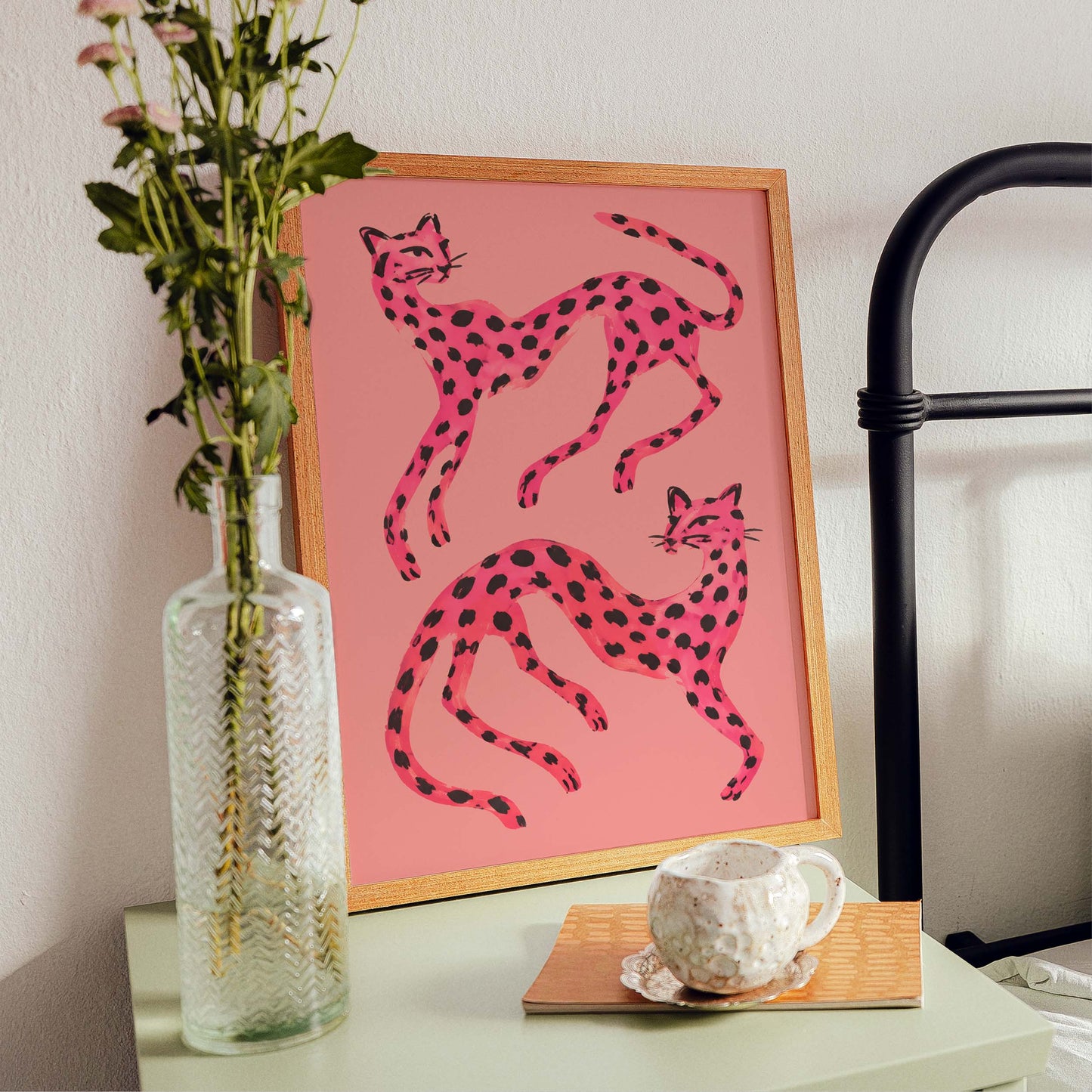 Cat Wall Art For Bedroom Decor