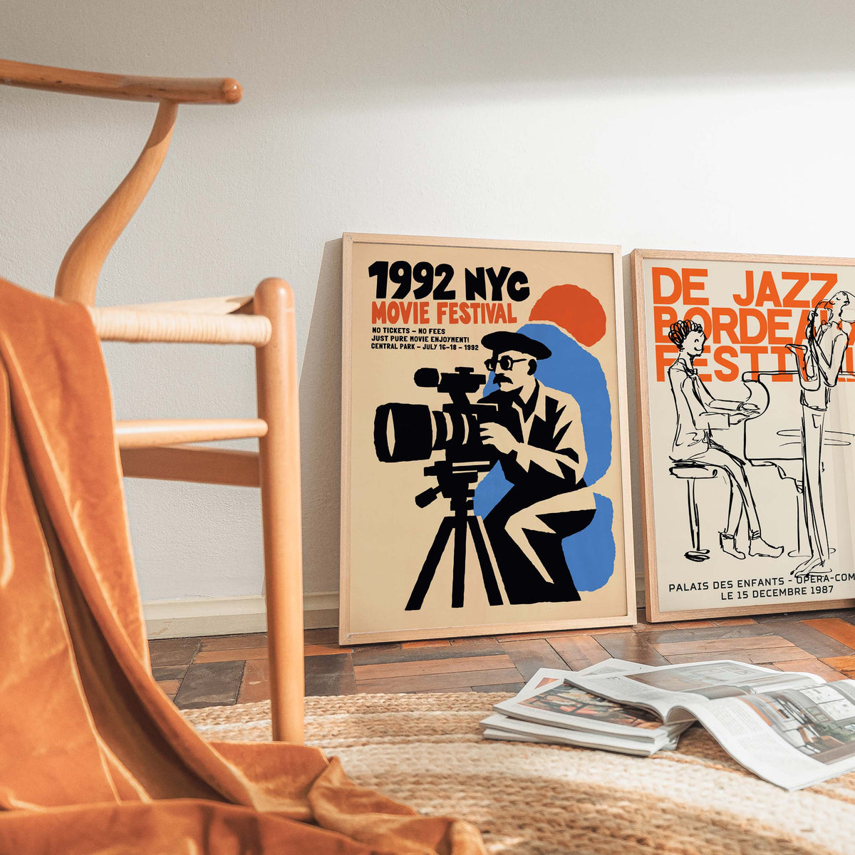 NYC Movie Festival Poster Print