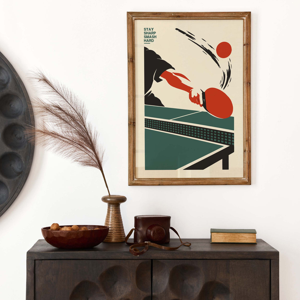 Table Tennis Sports Poster