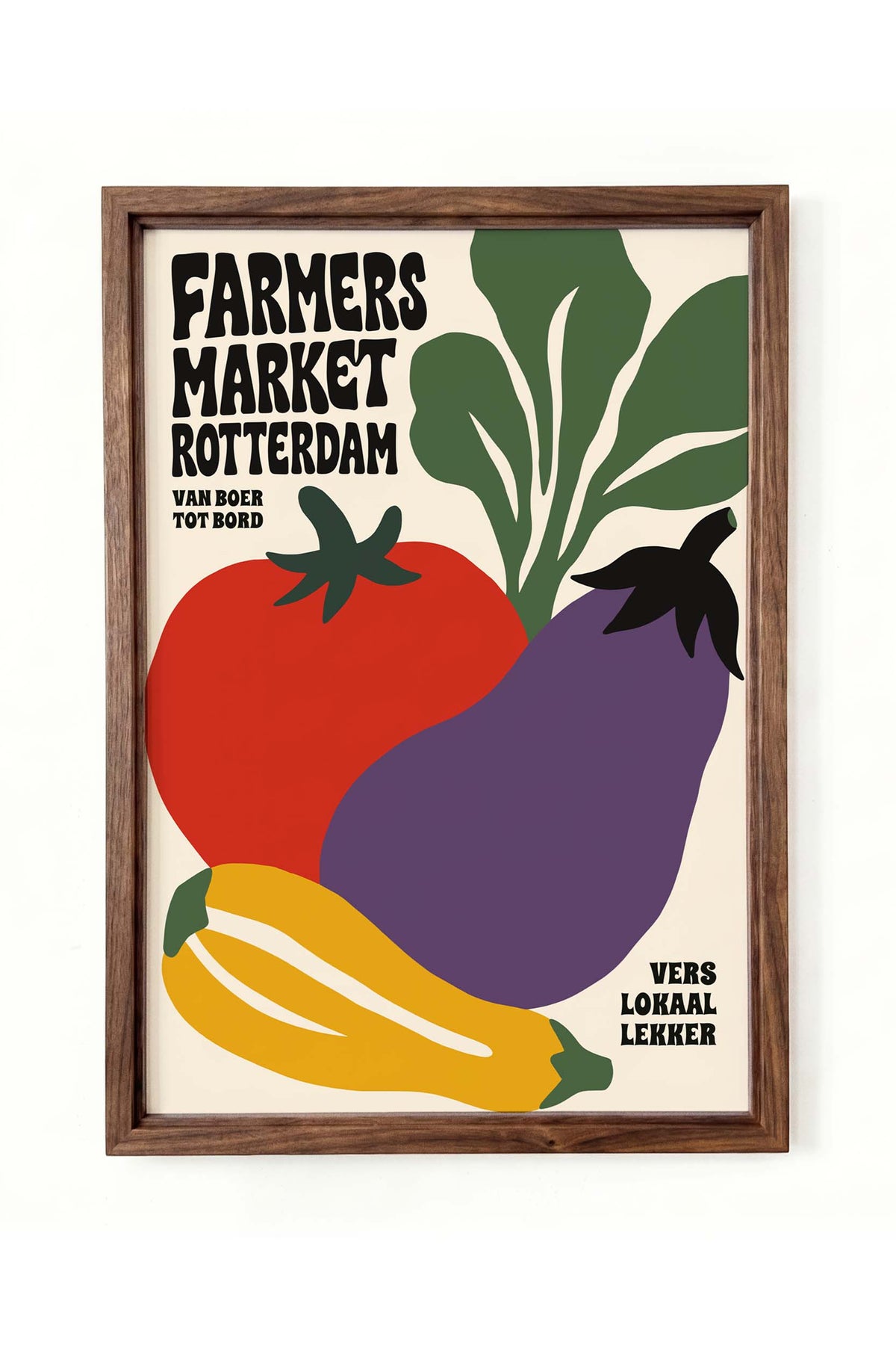 Farmers Market Rotterdam Print