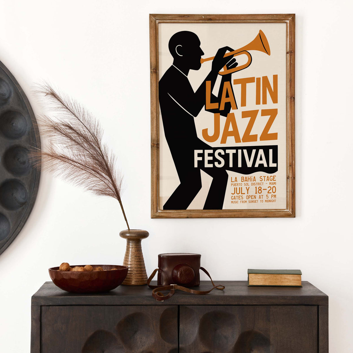 Latin Jazz Festival Poster