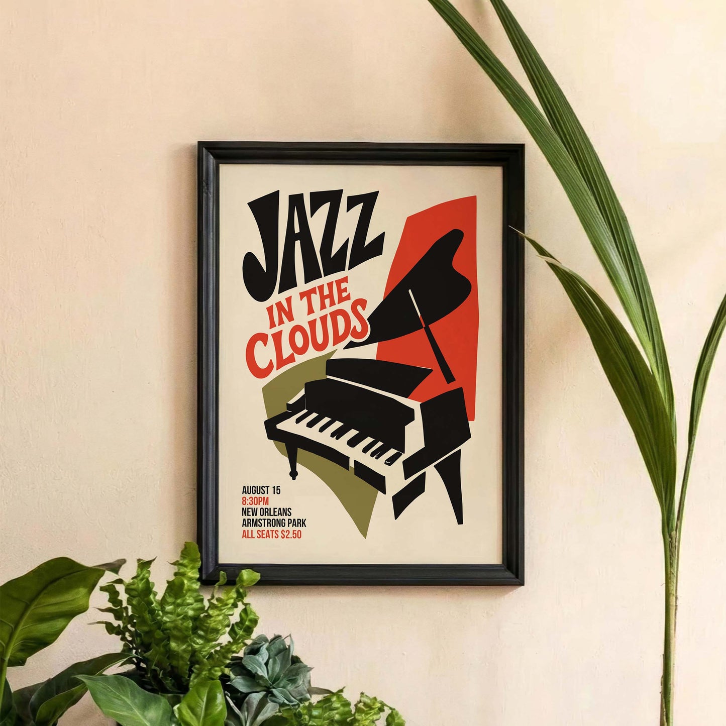 Jazz in the Clouds Poster