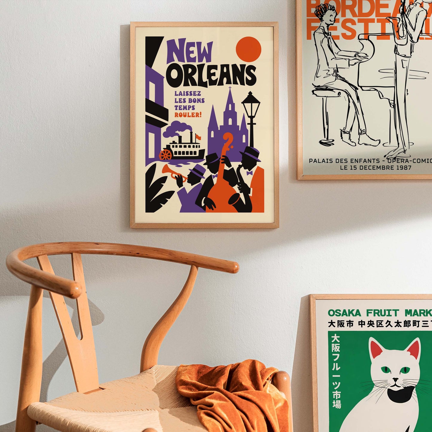 New Orleans Jazz Poster Print