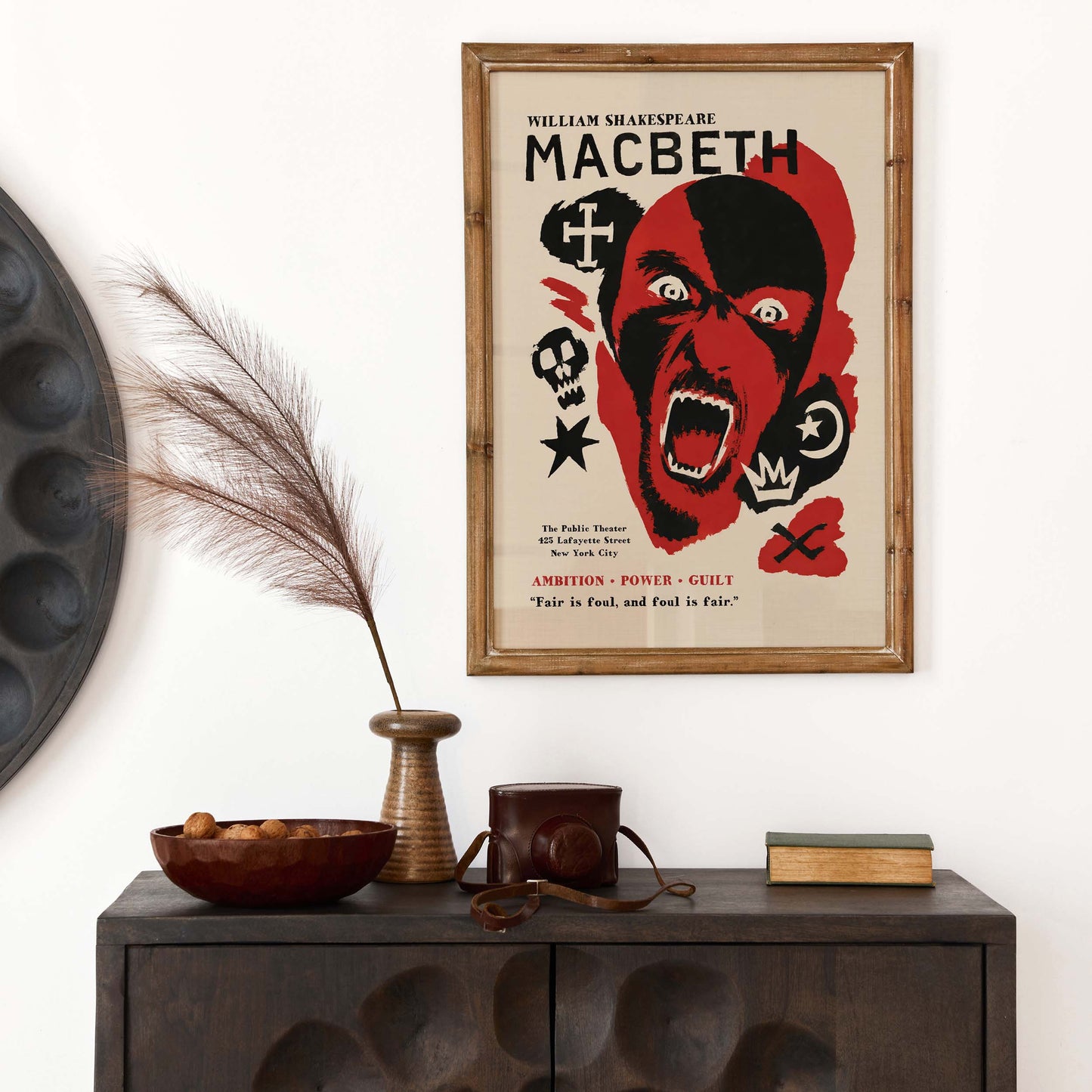 Macbeth Shakespeare Wall Print Study