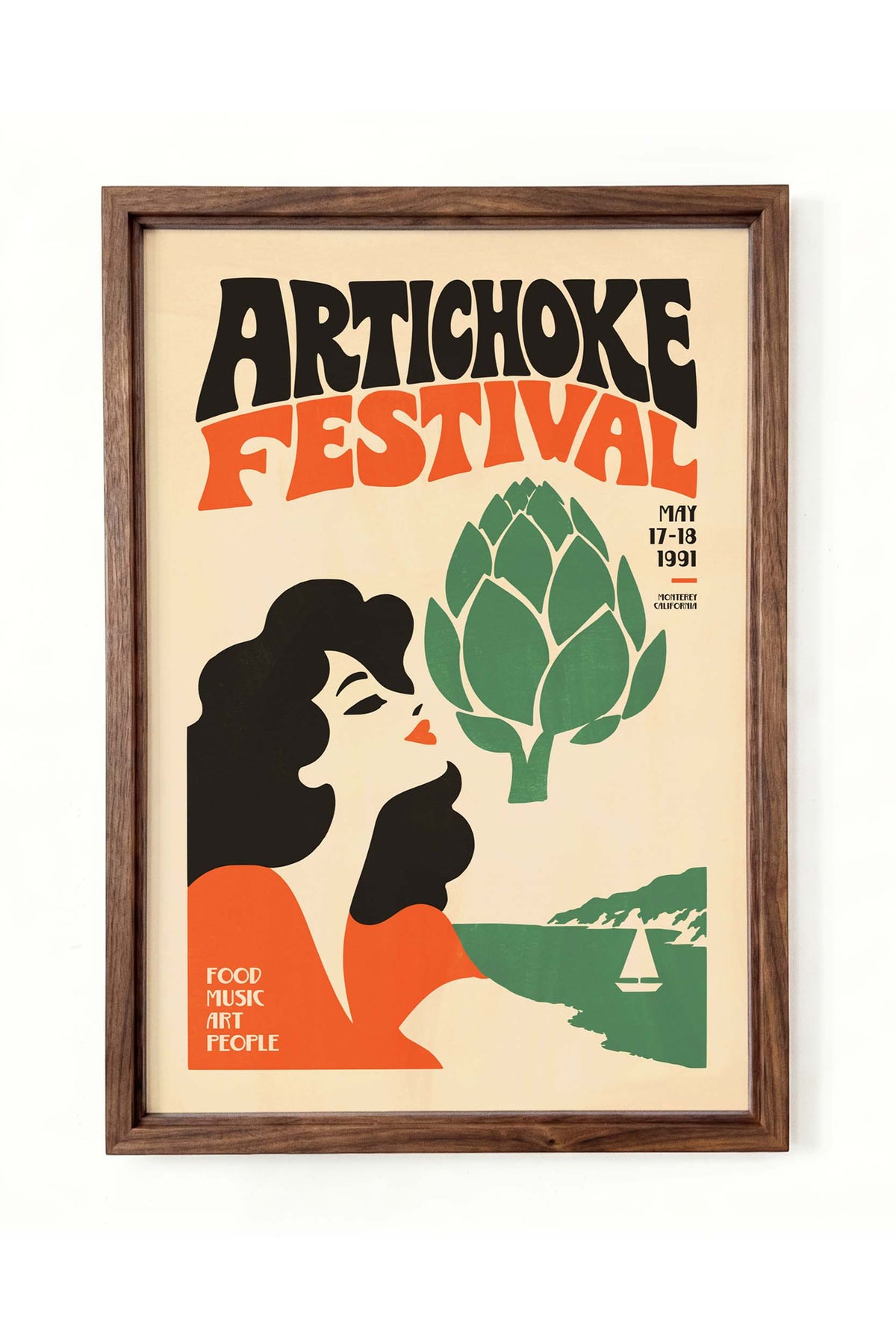 Artichoke Festival Poster Print