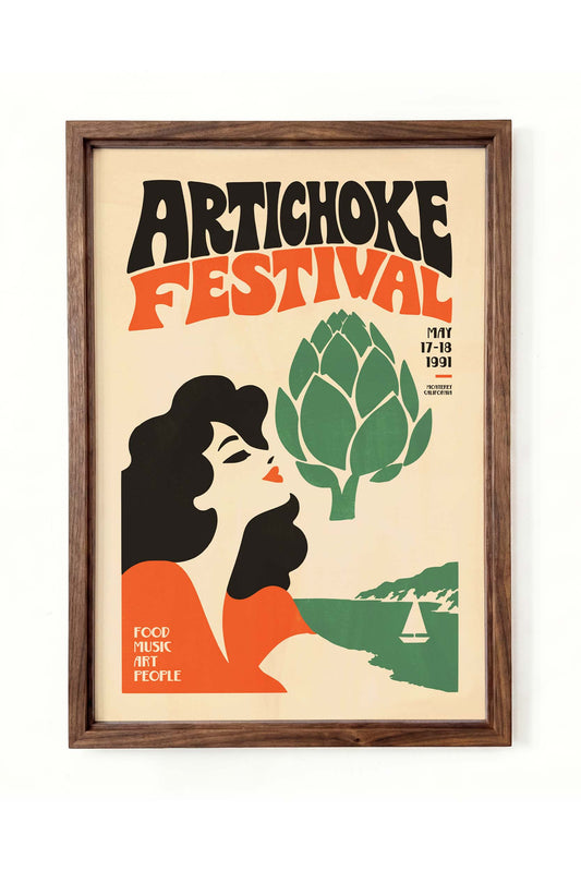 Artichoke Festival Poster Print