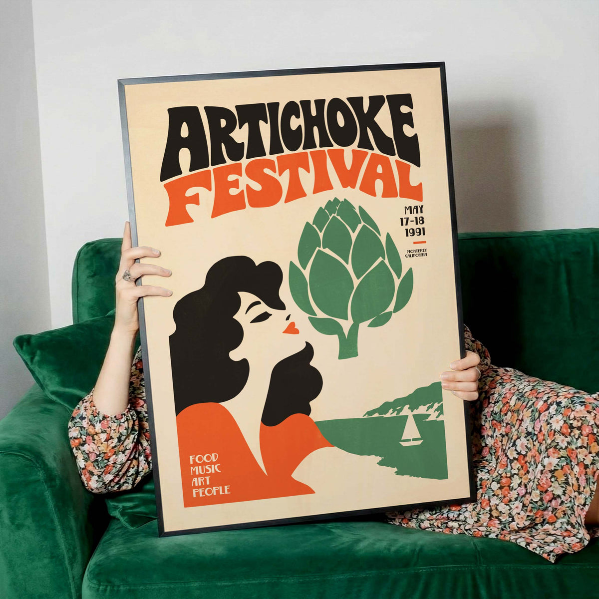 Artichoke Festival Poster Print