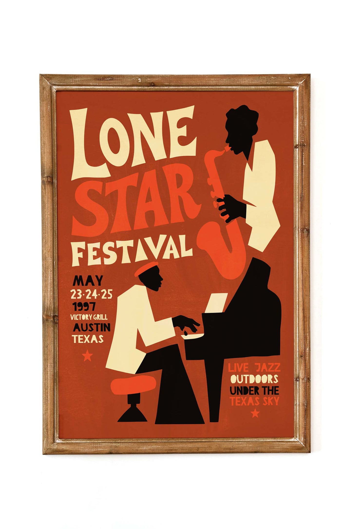 Lone Star Jazz Festival Print