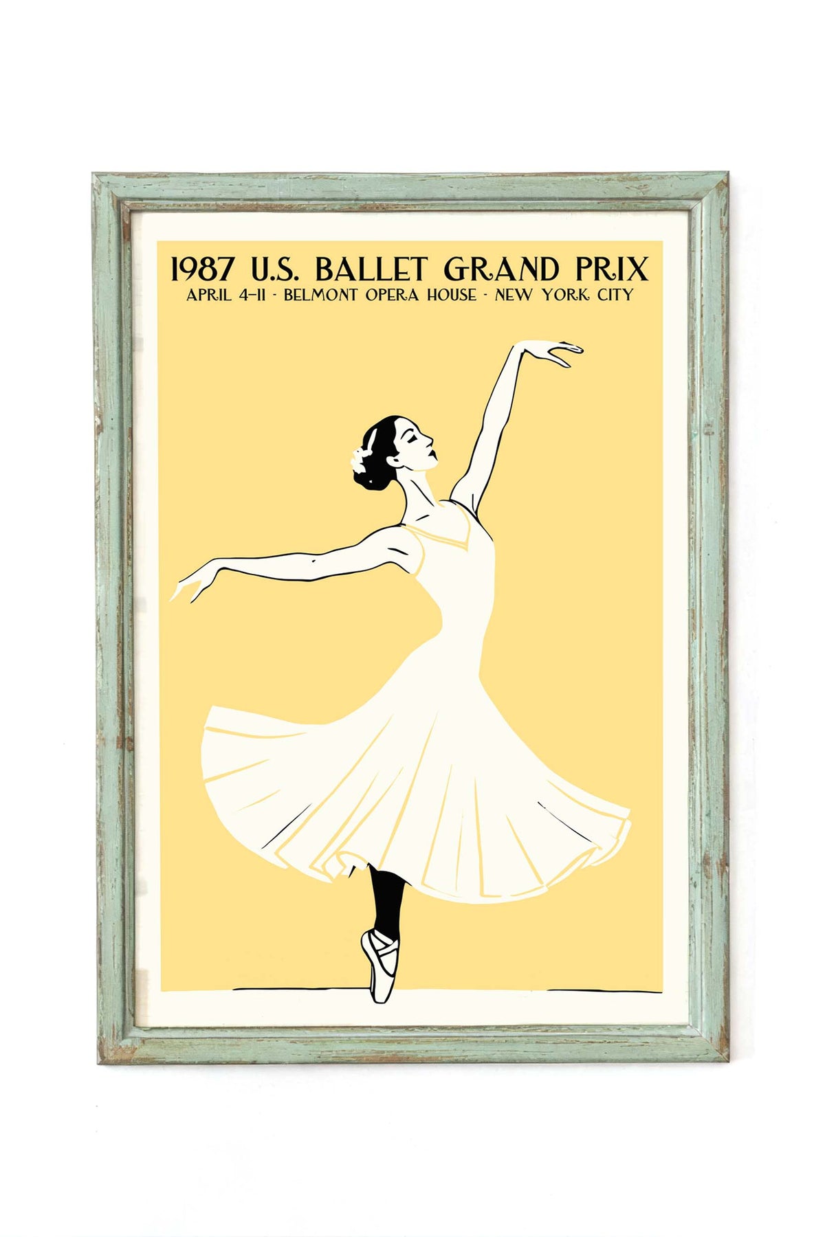 Ballet Grand Prix Poster Print