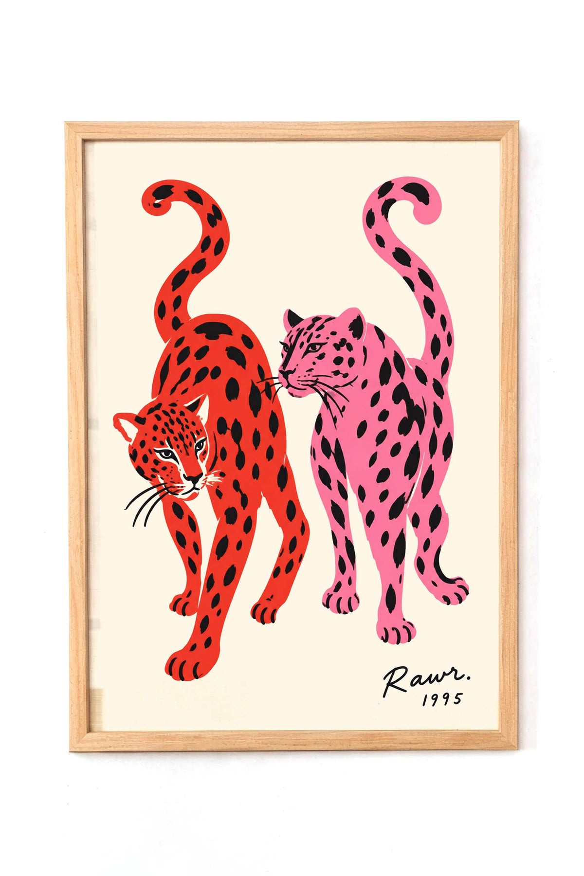 Pink Leopard Duo Print