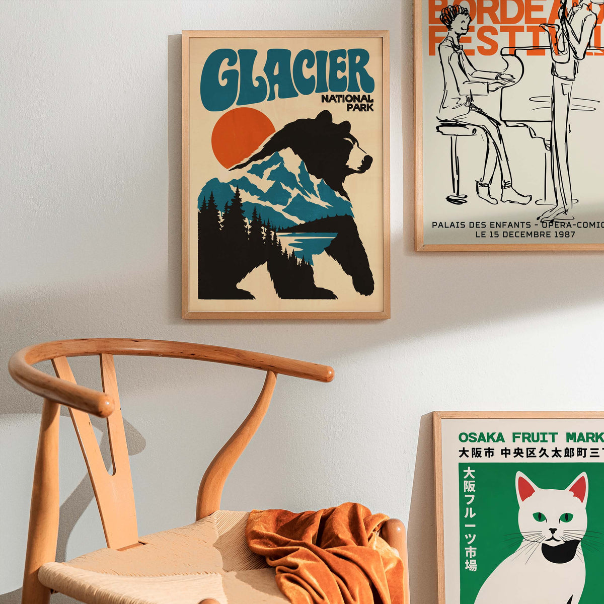 Glacier National Park Bear Print