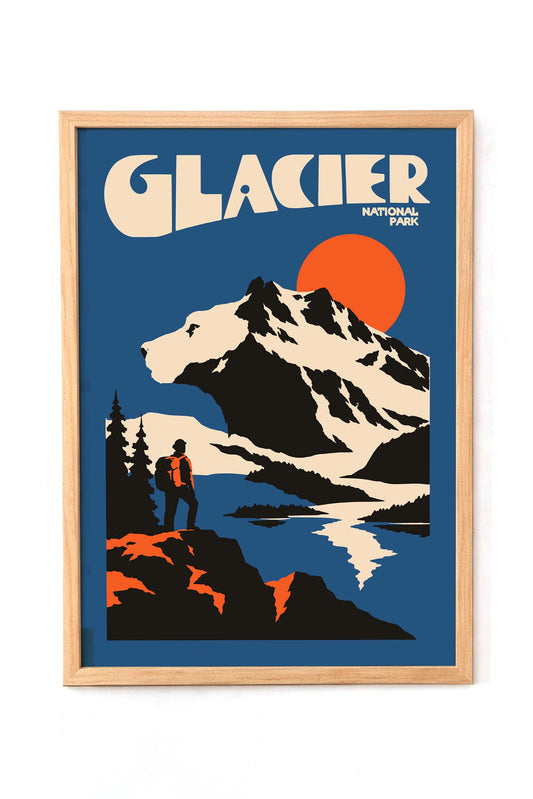 Glacier National Park Print
