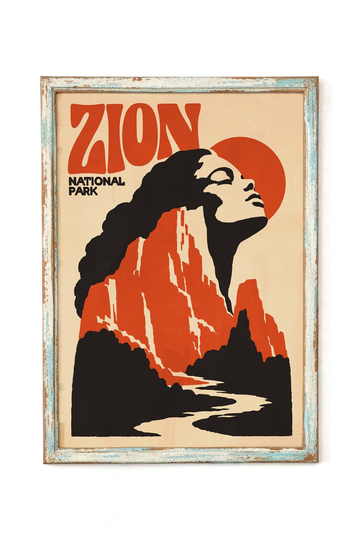 Zion National Park Poster