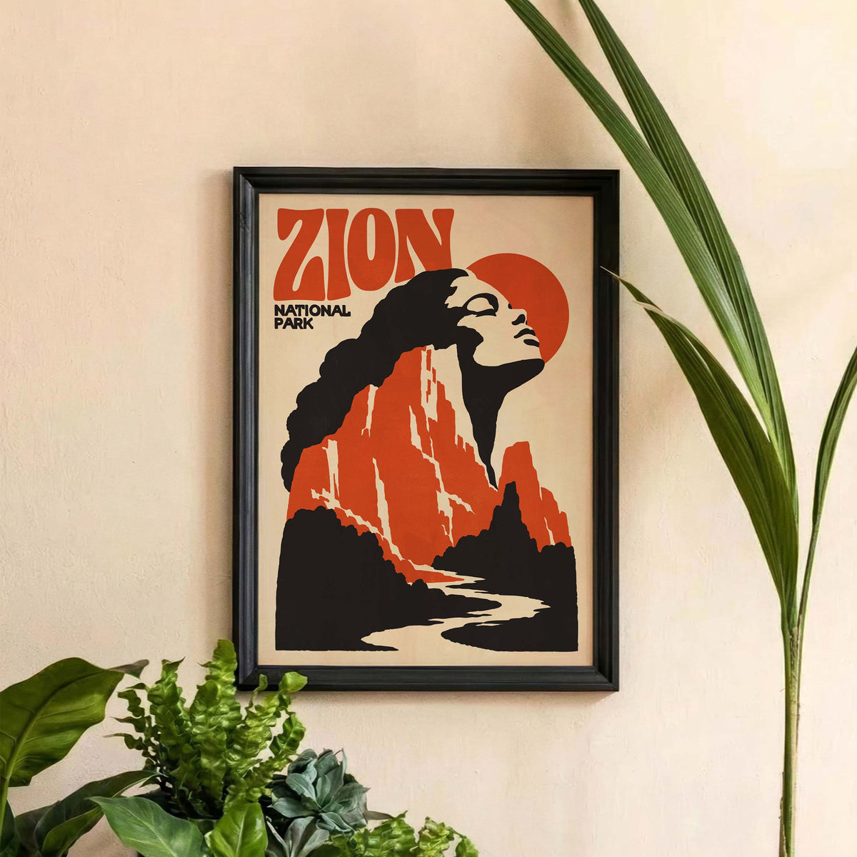 Zion National Park Poster