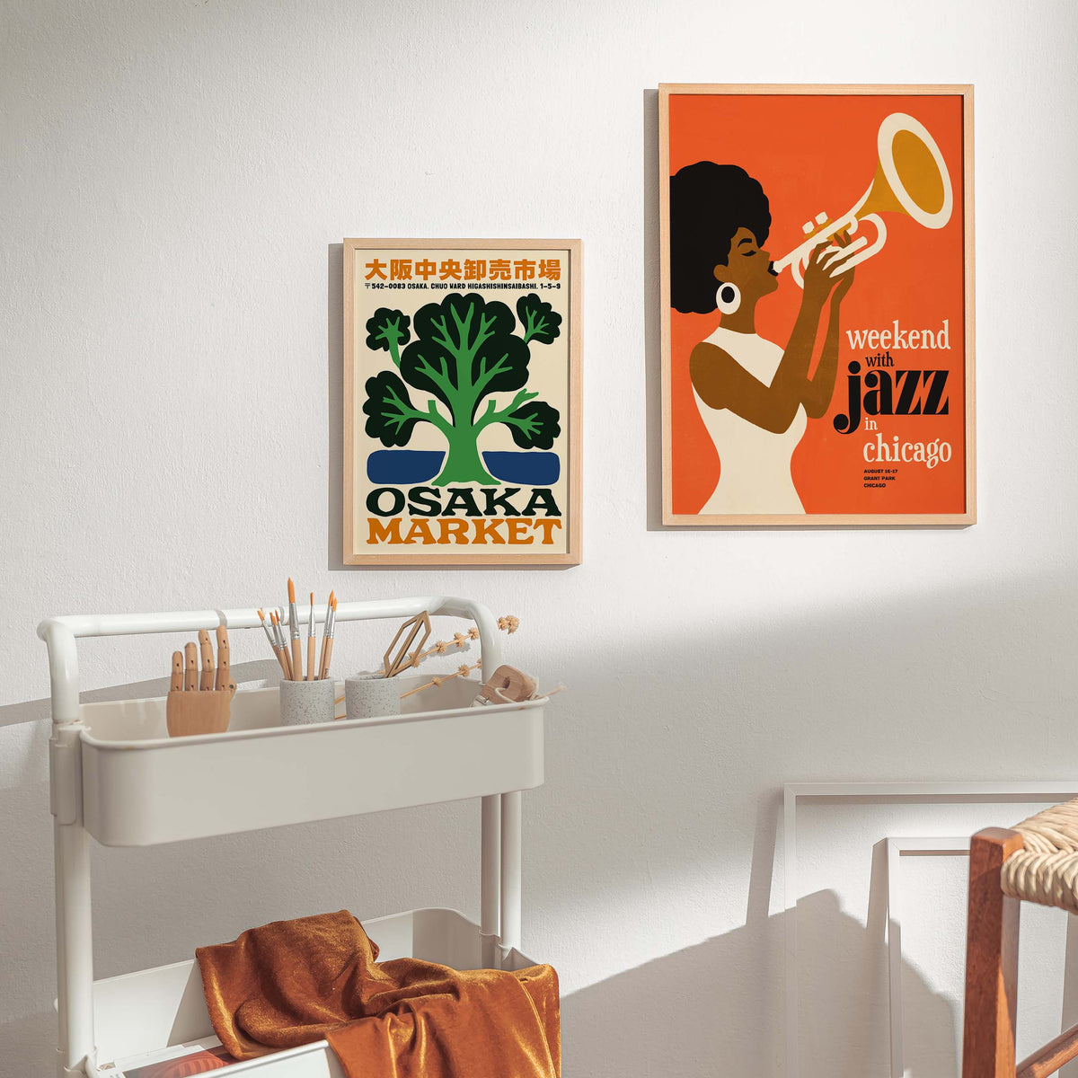 Jazz Chicago Trumpet Print