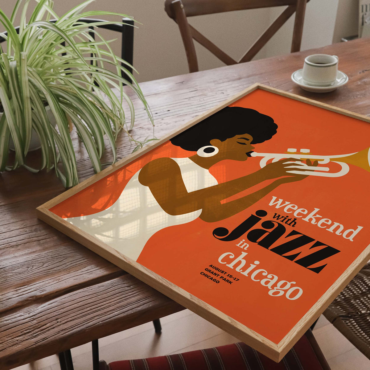Jazz Chicago Trumpet Print