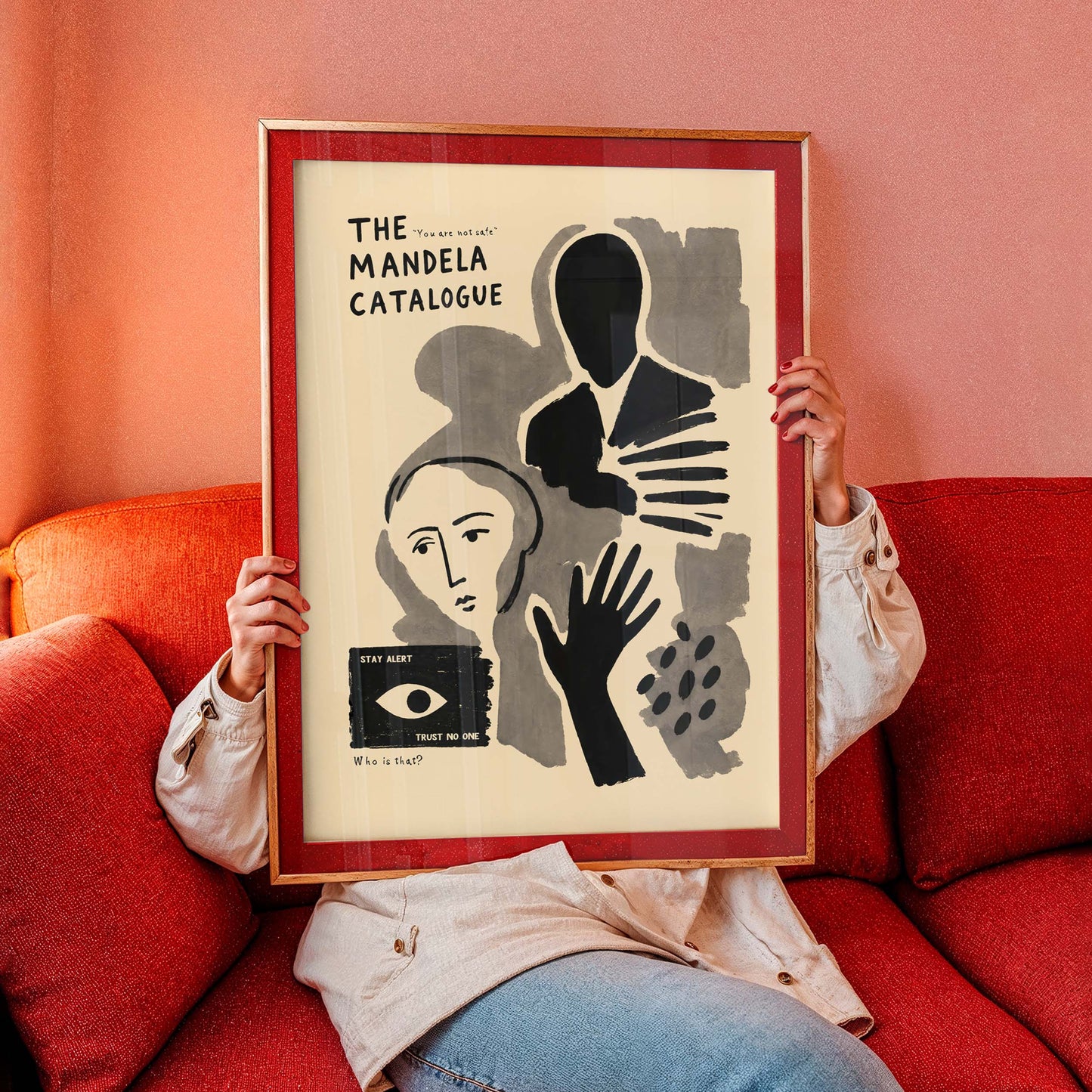 Mandela Catalogue Art Print