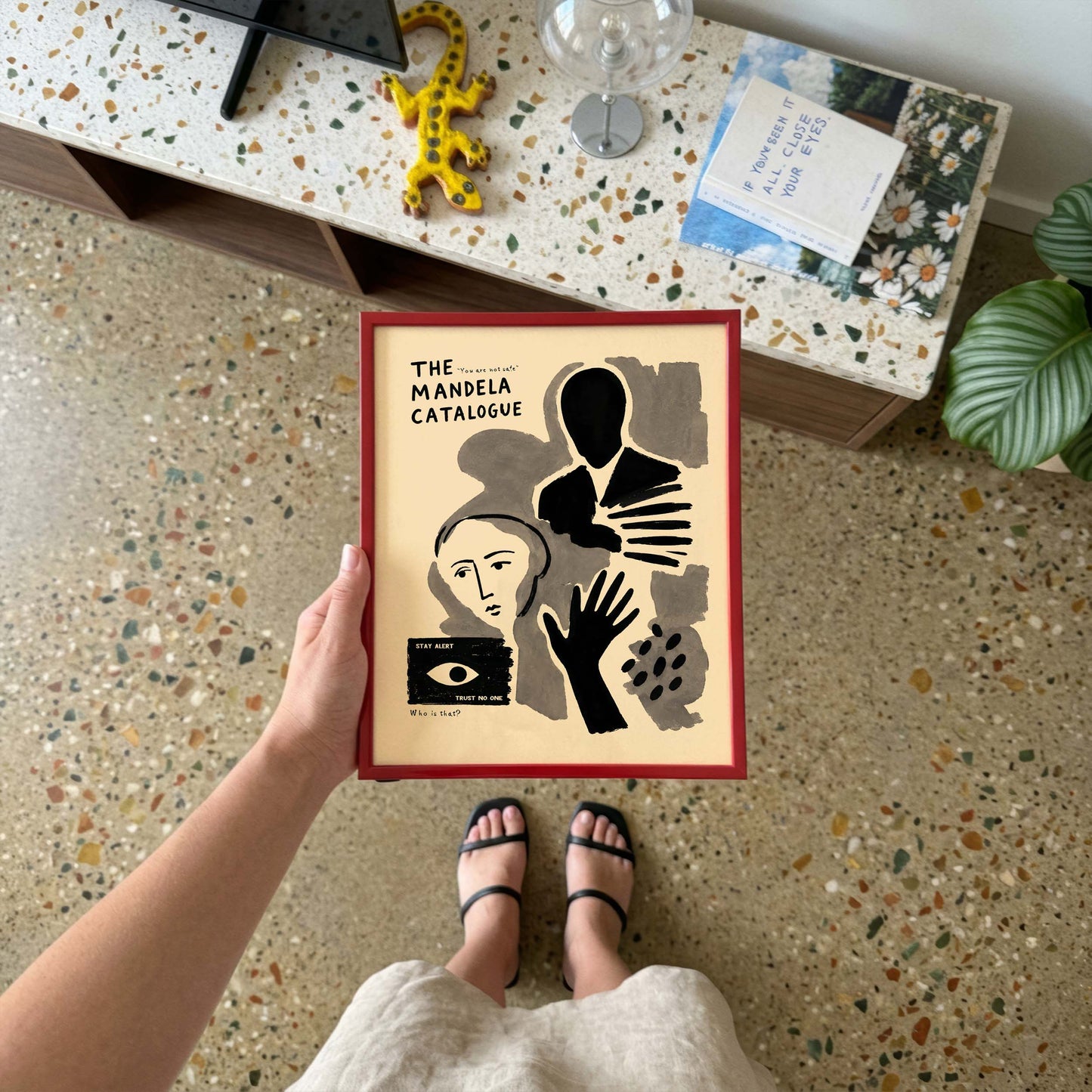 Mandela Catalogue Art Print